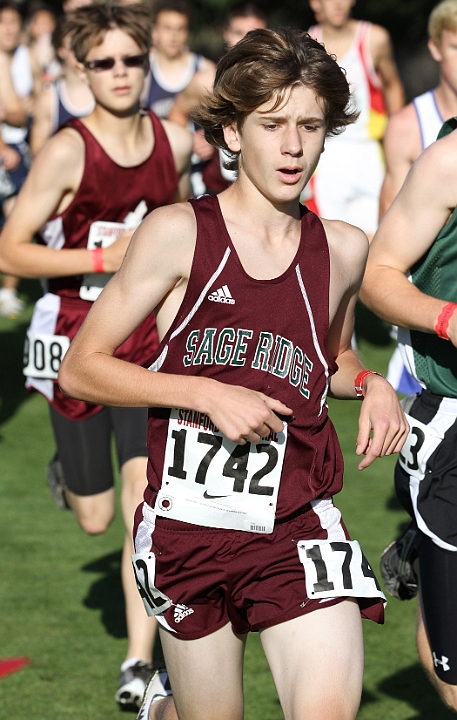 2010 SInv D5-011.JPG - 2010 Stanford Cross Country Invitational, September 25, Stanford Golf Course, Stanford, California.